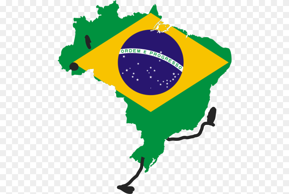 Brazil 0 Brazil Flag Continent, Chart, Plot, Person, Outdoors Free Png Download