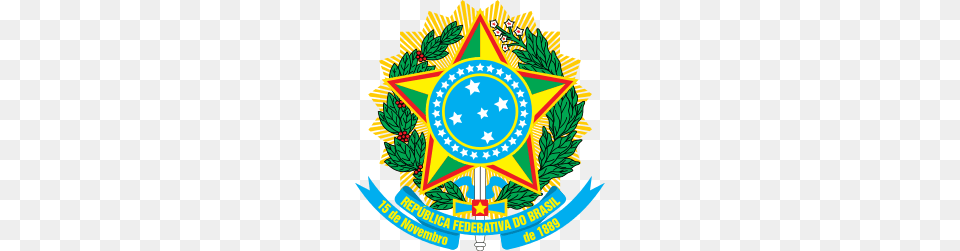 Brazil, Badge, Emblem, Logo, Symbol Png
