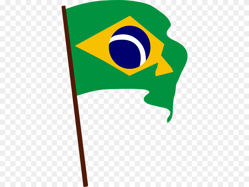 Brazil Clipart, Flag Png