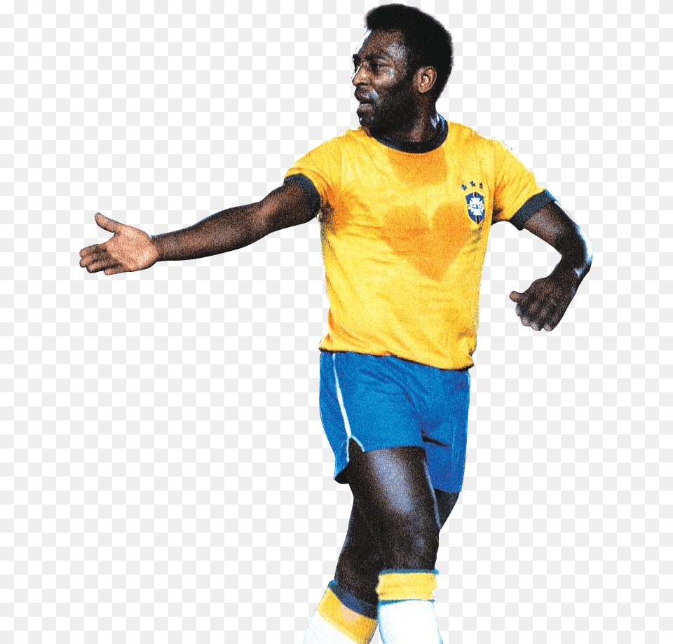 Brazil Drawing Soccer Player, Clothing, Shorts, Adult, Male Free Png Download