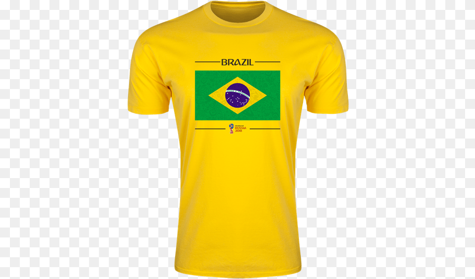 Brazil Flag, Clothing, Shirt, T-shirt Free Transparent Png
