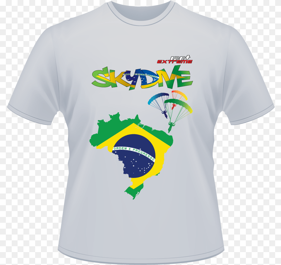 Brazil Flag, Clothing, T-shirt, Shirt Png Image