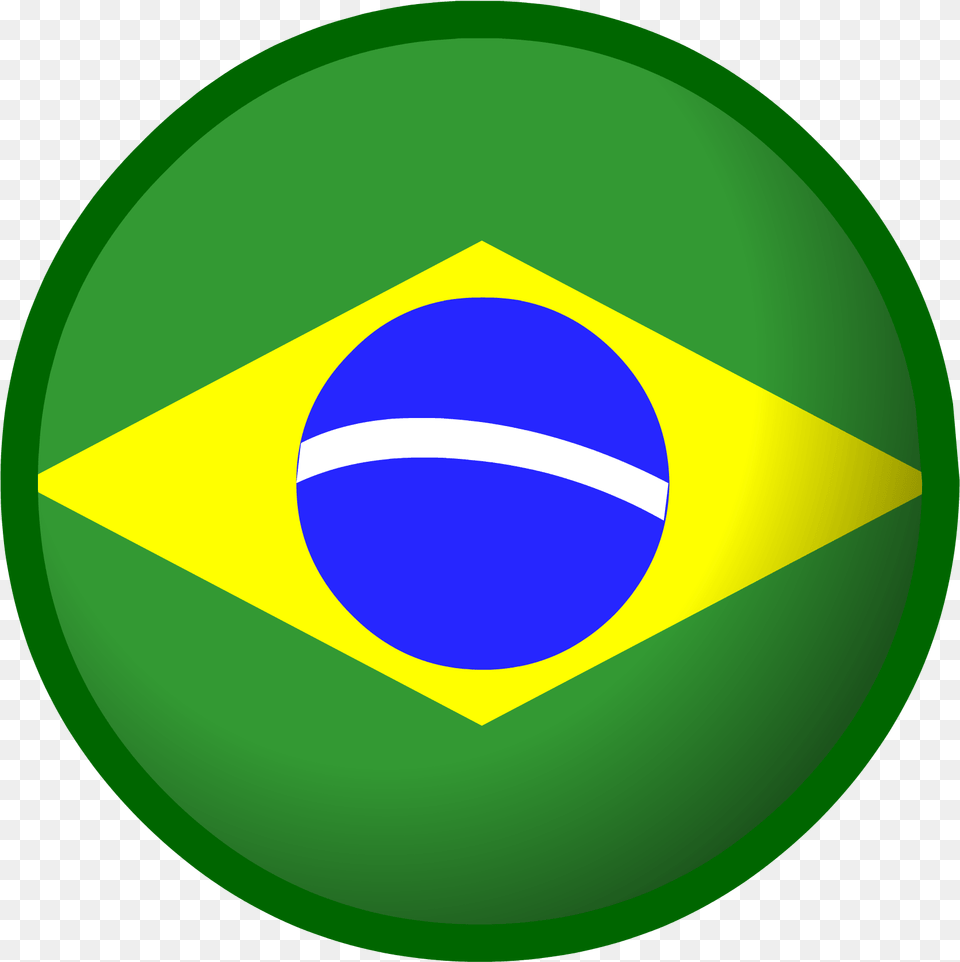 Brazil Flag 5 Brazil Flag In Circle, Logo, Sphere Free Transparent Png