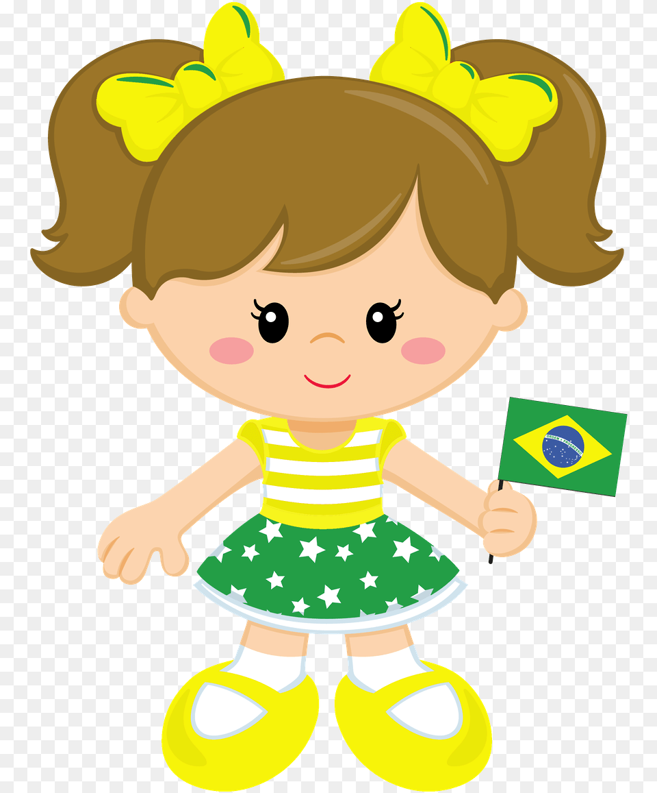 Brazil Flag, Baby, Person, Face, Head Free Transparent Png
