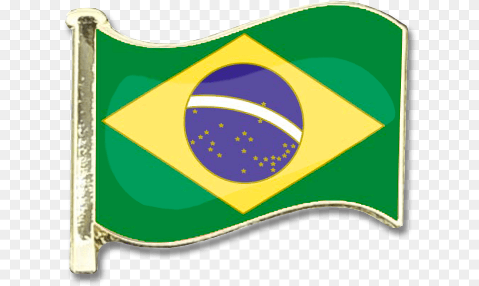 Brazil Flag Badge Brasil Free Png