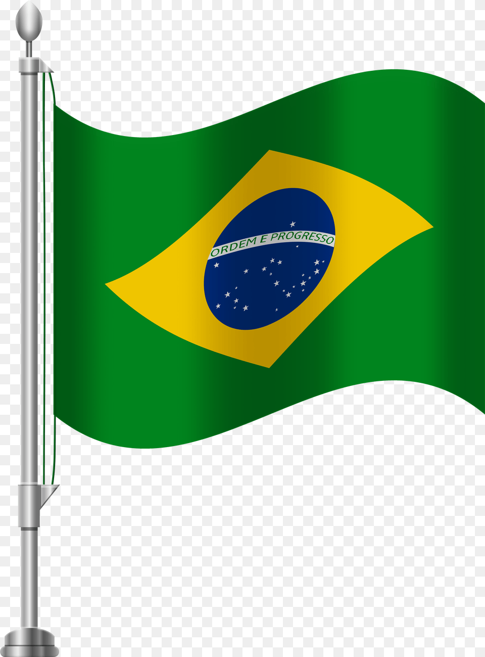 Brazil Flag Clip Art, Brazil Flag Png