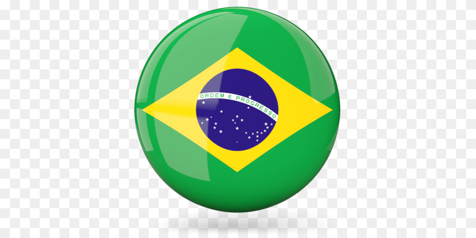 Brazil Flag Download, Sphere, Logo, Disk, Badge Free Png