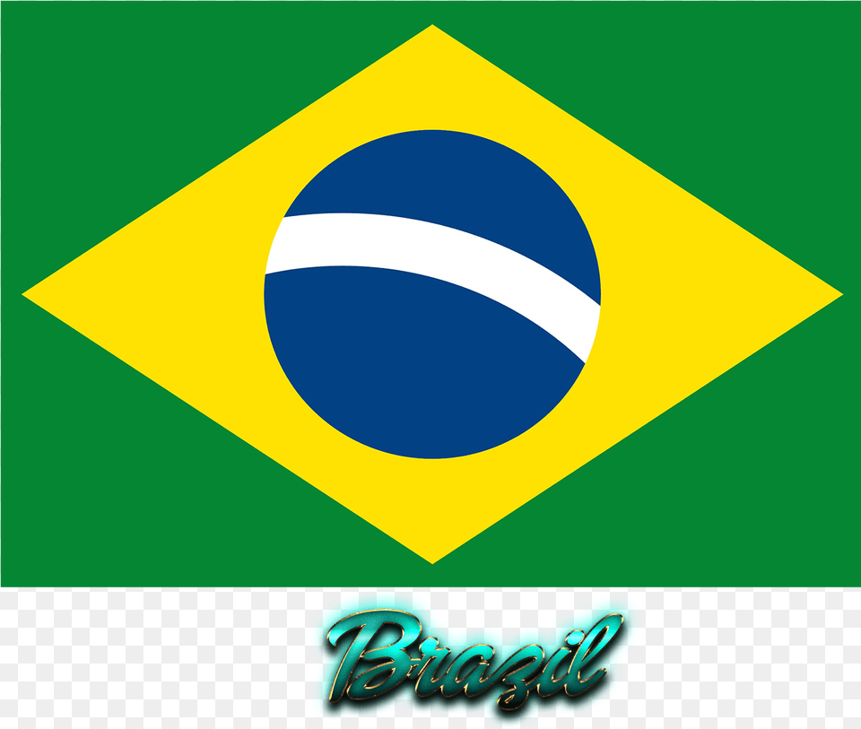 Brazil Flag Photo Graphic Design, Logo Png