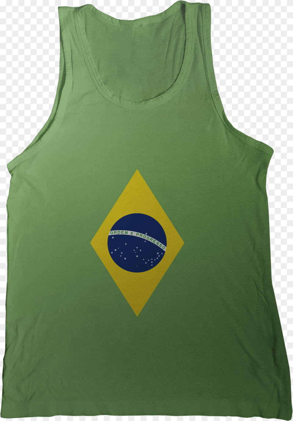Brazil Flag Tank Top Flag Of Brazil, Clothing, Tank Top, Shirt Free Png Download