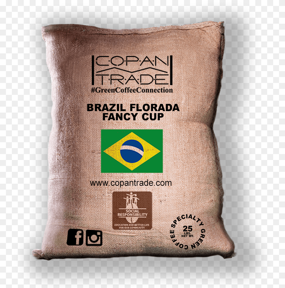 Brazil Florada Ny2 Ss Fine Cup Sidamo Coffee Beans, Bag, Sack Free Transparent Png