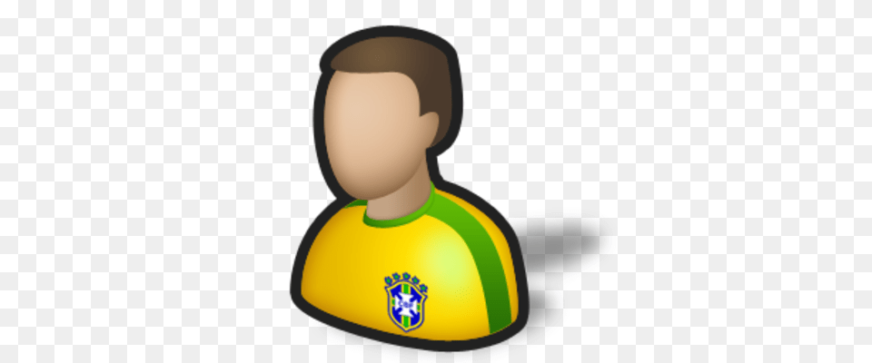 Brazil Football People Player Soccer Sport Icon, Body Part, Face, Head, Neck Png