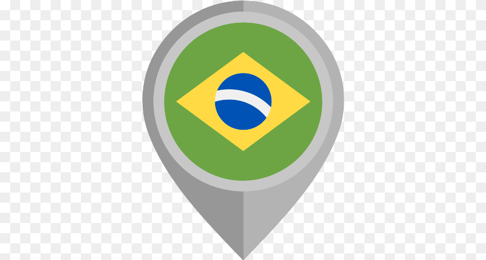 Brazil Icon Brazil, Logo, Badge, Symbol, Disk Png Image