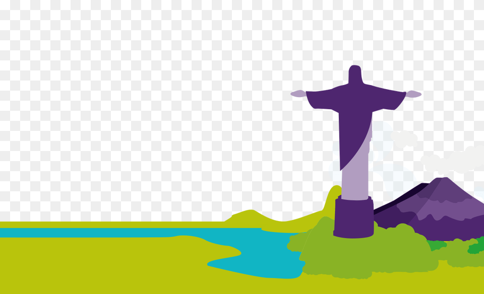 Brazil Latin America, Art, Cross, Symbol, Graphics Free Png