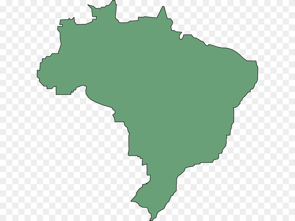 Brazil Map, Chart, Plot, Atlas, Diagram Png Image