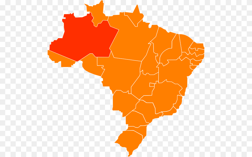 Brazil Map, Chart, Plot, Atlas, Diagram Free Png