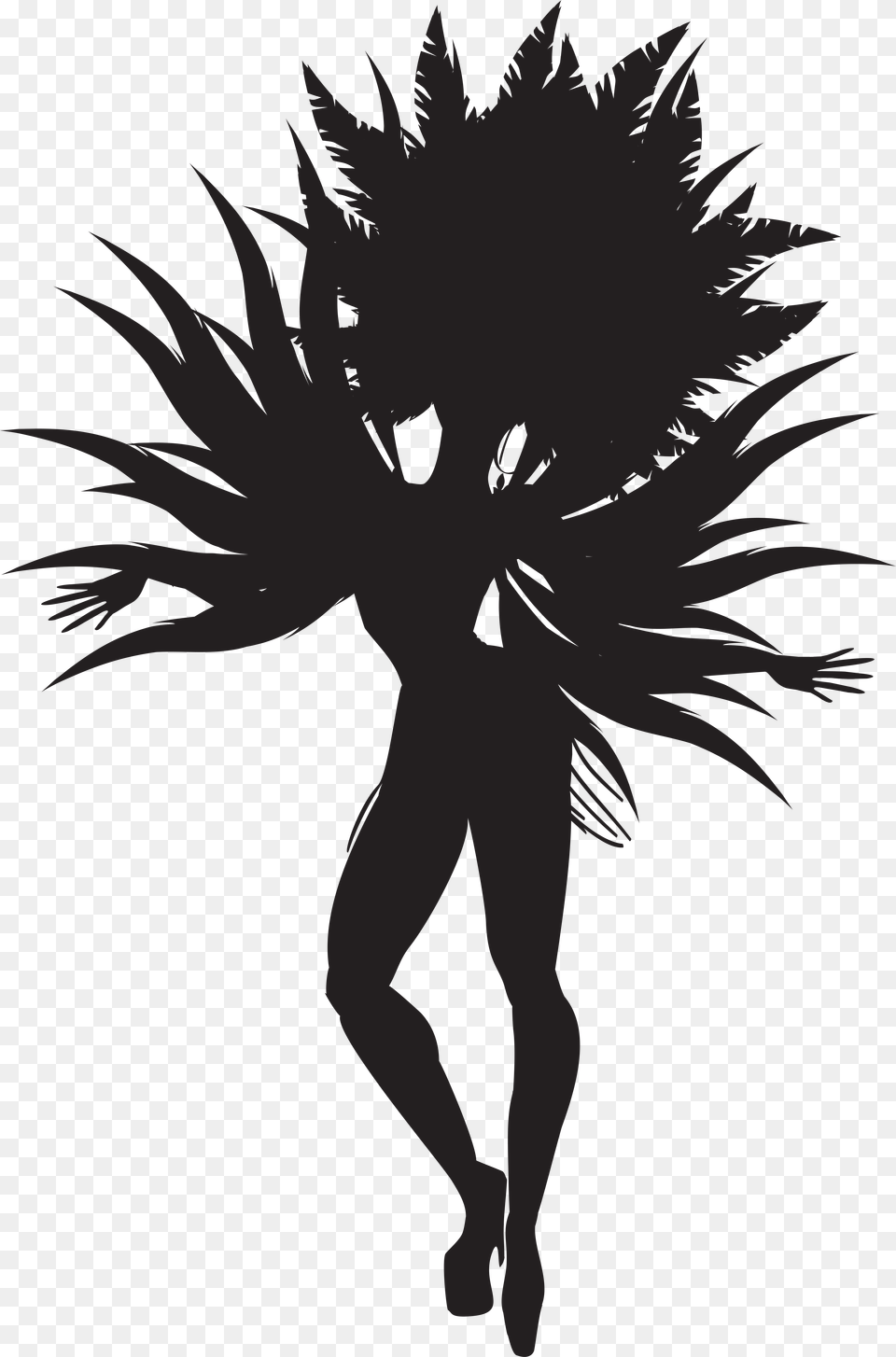 Brazil Samba Dance Clip Art Bailarina De Carnaval Dibujo, Book, Comics, Publication, Person Png Image