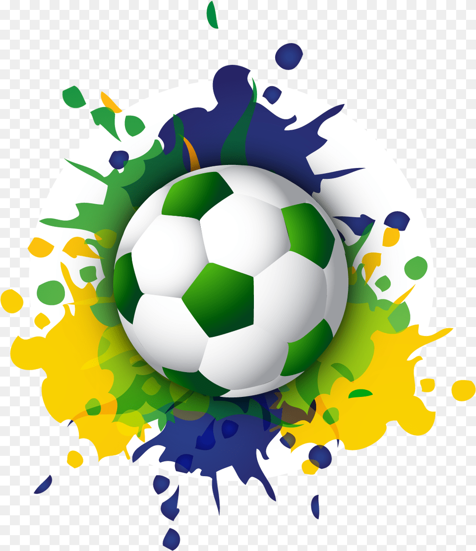 Brazil Soccer Logo Download Soccer Brasil Logo, Ball, Football, Soccer Ball, Sport Png