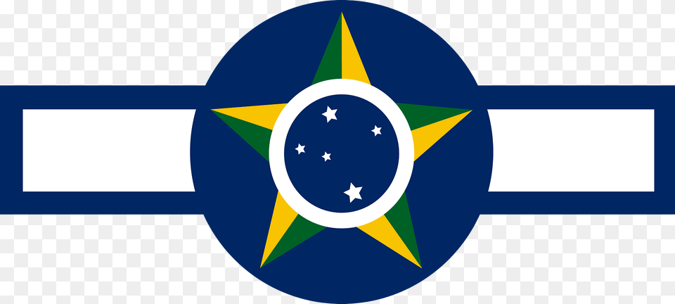 Brazilian Air Force Ww2 Roundel Clipart, Logo Png