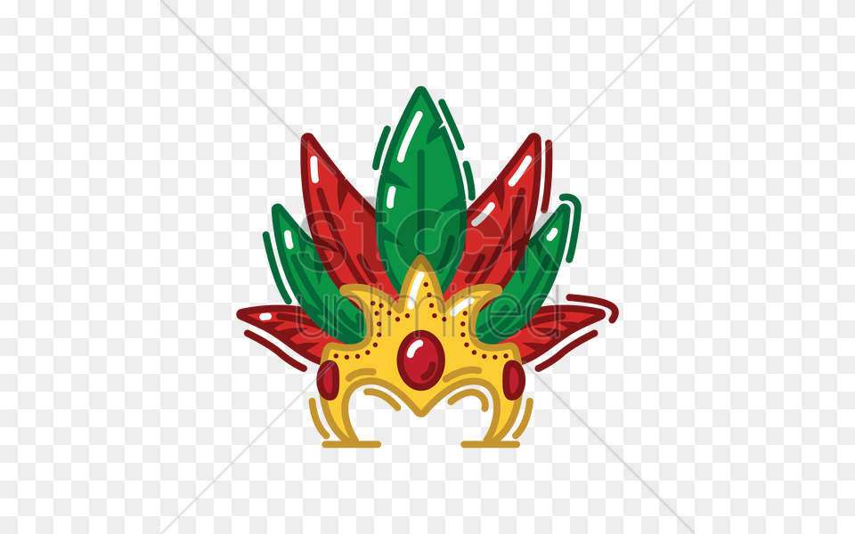 Brazilian Carnival Headdress Vector Image Free Transparent Png