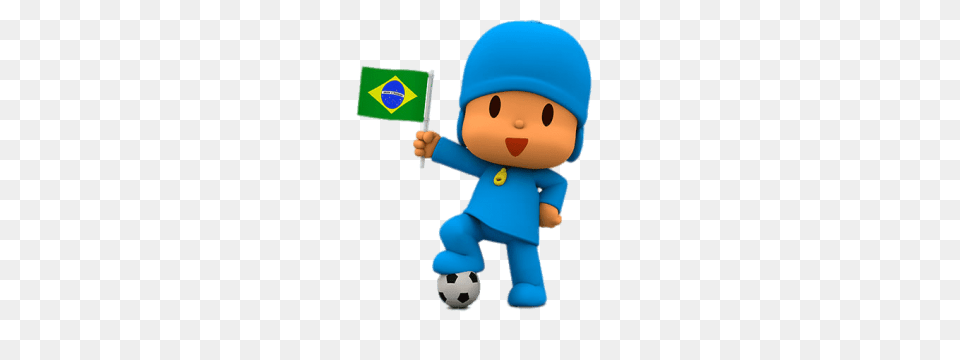 Brazilian Flag Pocoyo, Baby, Person Png Image