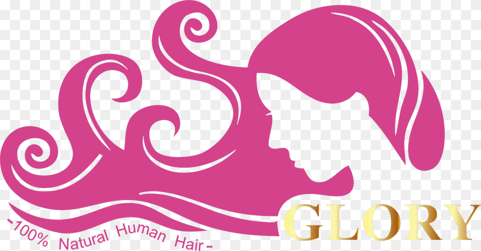 Brazilian Hair Bundles Wigs Graphic Design, Art, Graphics, Logo, Floral Design Free Png
