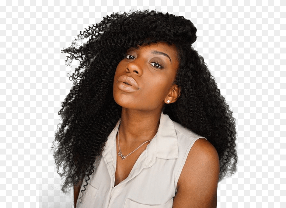 Brazilian Kinky Curly Full Lace Human Hair Wigs 130 Lace Wig, Head, Person, Body Part, Face Png Image