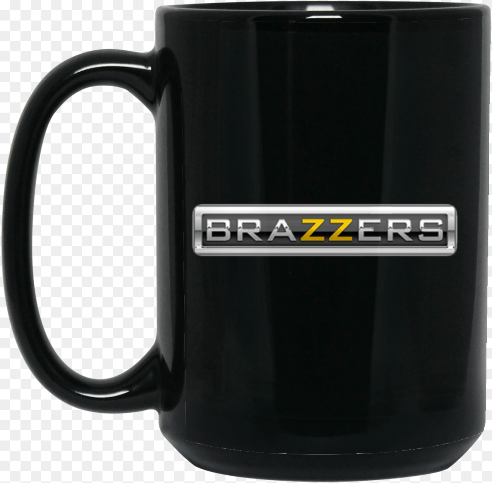Brazzers 15 Oz Black Mug Mug, Cup, Beverage, Coffee, Coffee Cup Png