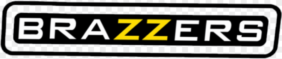 Brazzers Freetoedit Brazzers Sticker On Car, License Plate, Transportation, Vehicle Free Transparent Png
