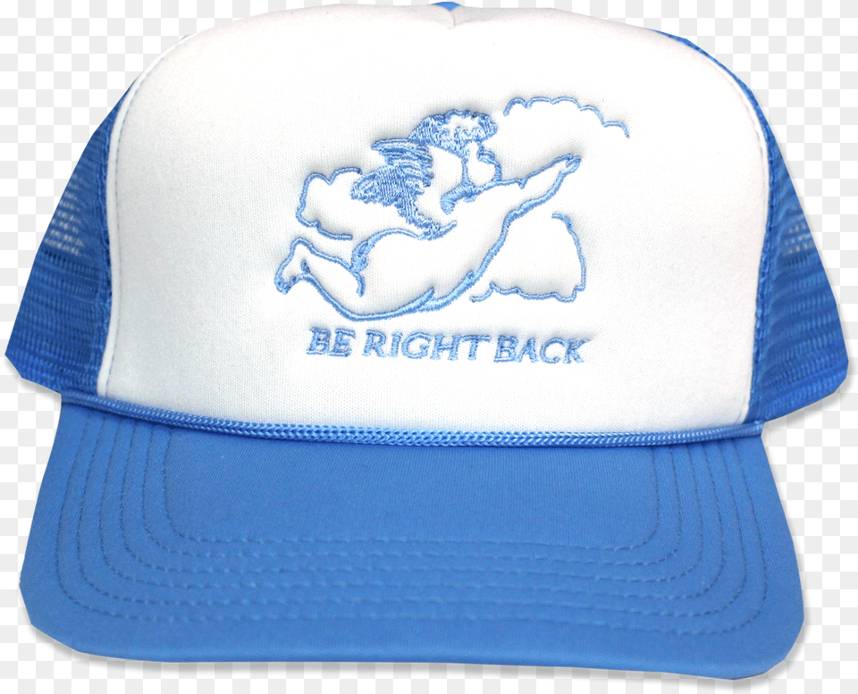 Brb Angel Trucker Blue U2013 Wub Wheel Company For Baseball, Baseball Cap, Cap, Clothing, Hat Png