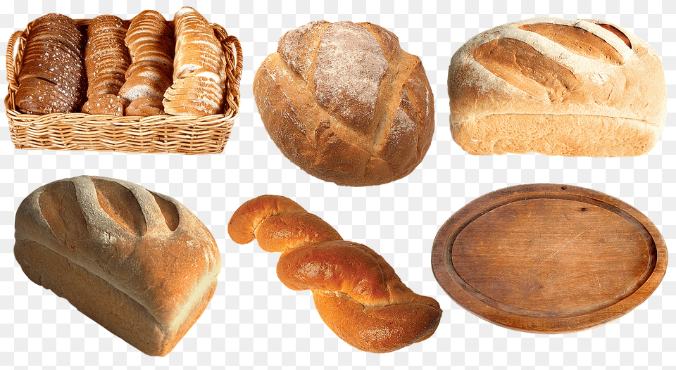 Bread Food, Bread Loaf, Bun, Fungus Free Png