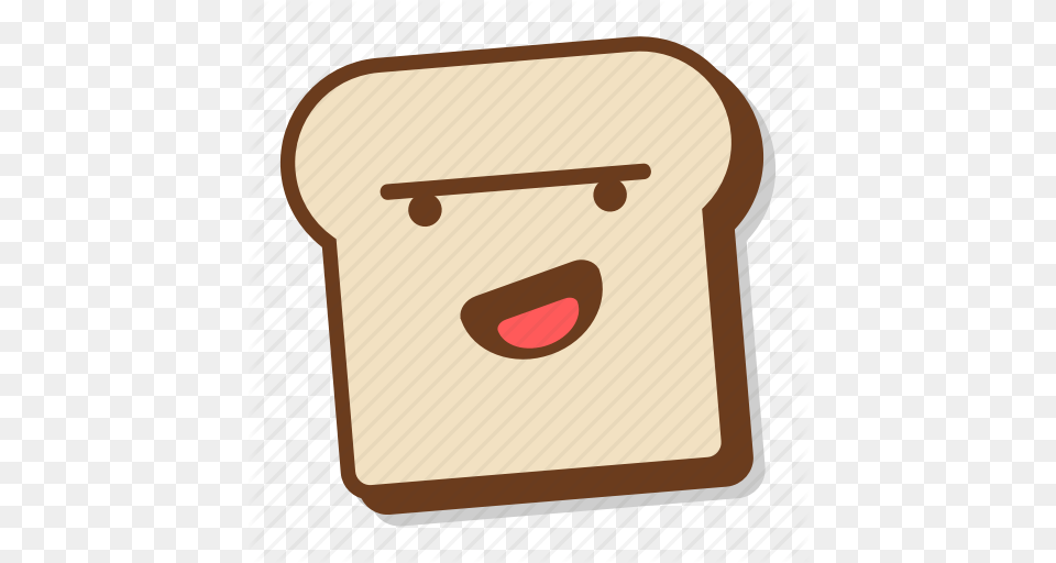 Bread Breakfast Emoji Loaf Slice Toast Icon Free Png
