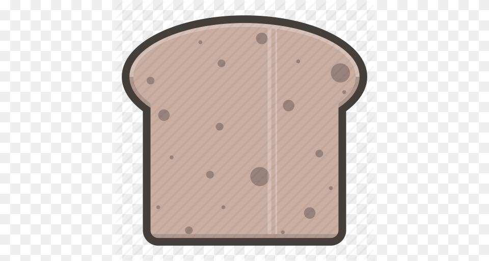 Bread Breakfast Food Slice Icon, Indoors, Interior Design, Mailbox Free Transparent Png