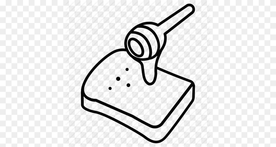 Bread Breakfast Honey Toast Icon, Electrical Device, Microphone, Device Free Png