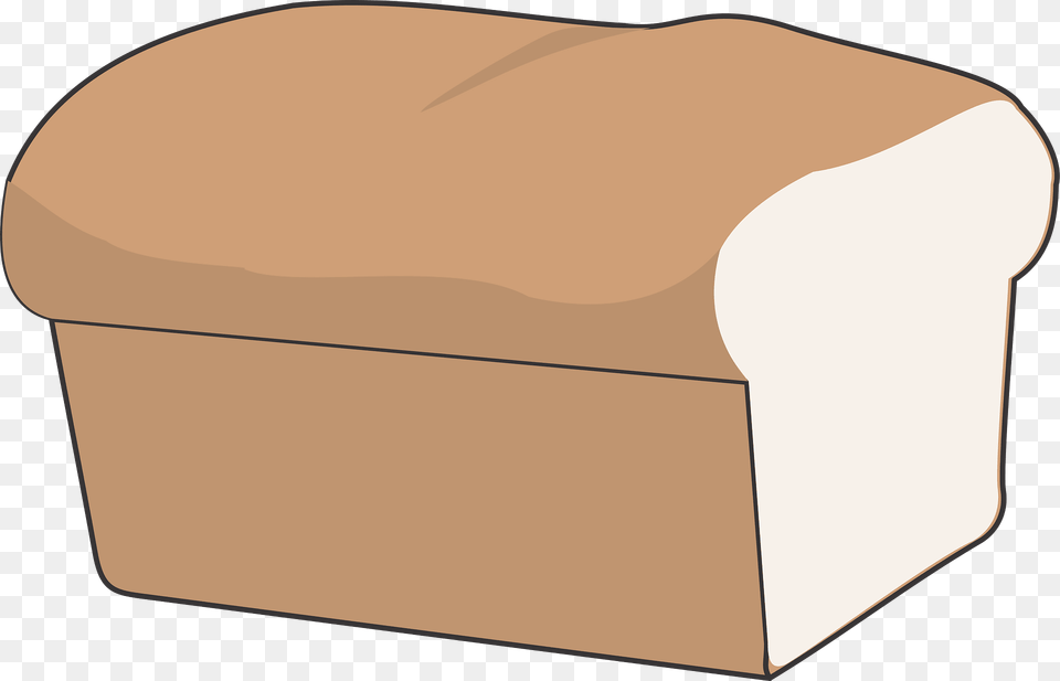 Bread Clipart, Treasure, Box, Cardboard, Carton Png Image