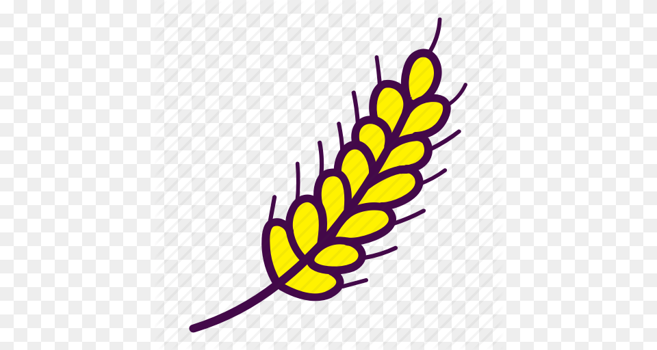 Bread Crop Harvest Rye Spica Wheat Icon, Animal, Wasp, Bee, Pattern Free Png Download