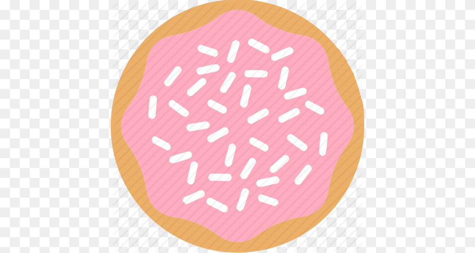 Bread Dessert Donuts Doughnuts Food Pastries Sprinkles Icon, Sweets, Cream, Icing, Donut Png