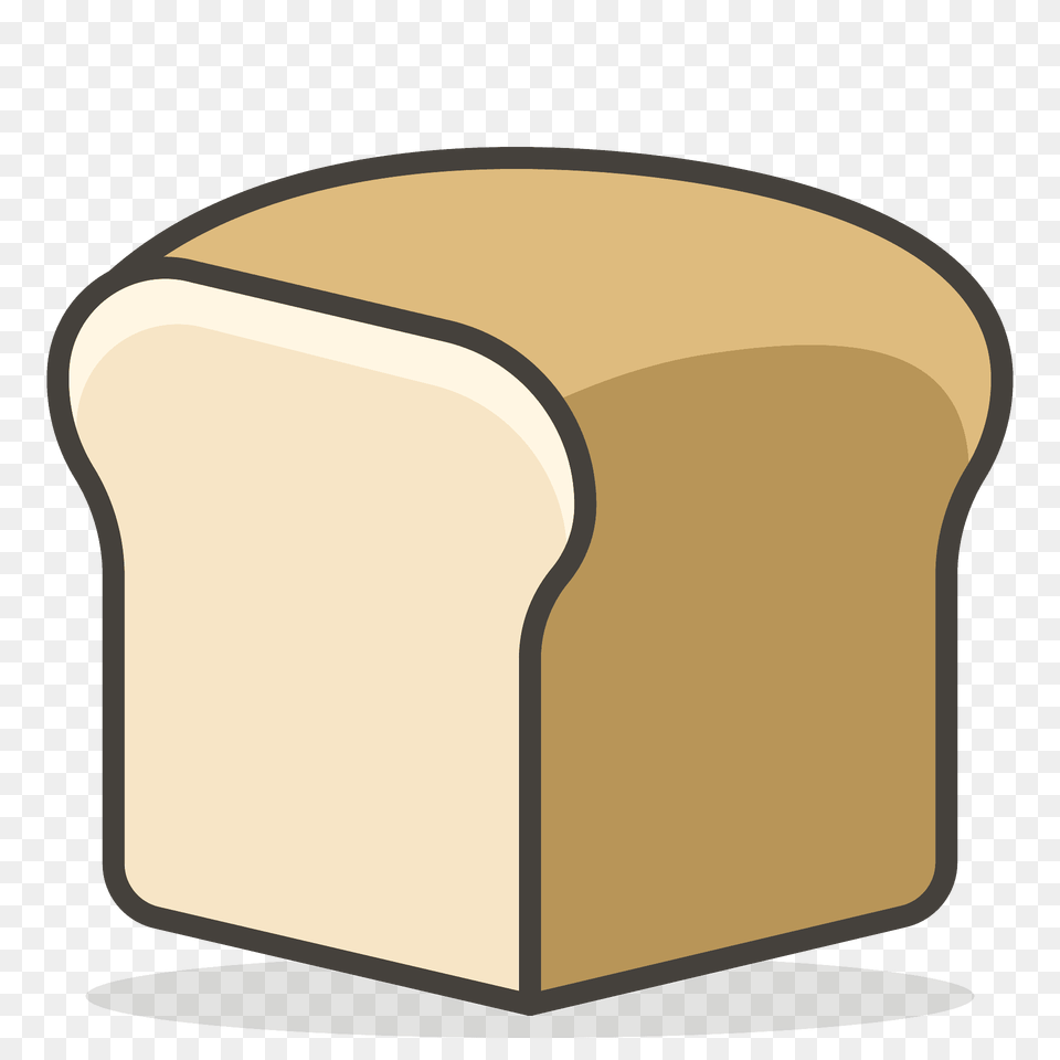 Bread Emoji Clipart, Furniture, Food, Clothing, Hardhat Free Png Download