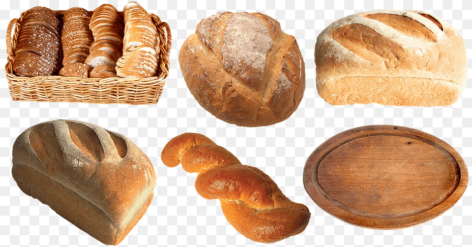 Bread Loaf Baguette Muffin Baking Breadbasket Loaves, Food, Bread Loaf, Bun Png