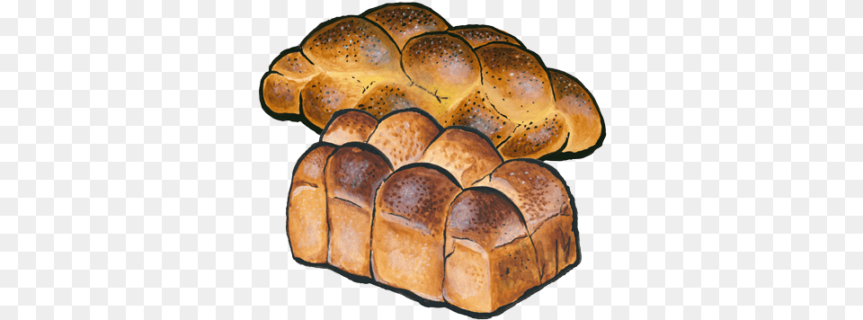 Bread Loaf Download Jewish Bread, Food, Animal, Reptile, Sea Life Free Png