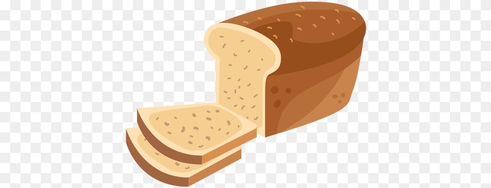Bread Loaf Slice Flat Bread Vector Slice, Food, Bread Loaf, Blade, Cooking Free Png Download