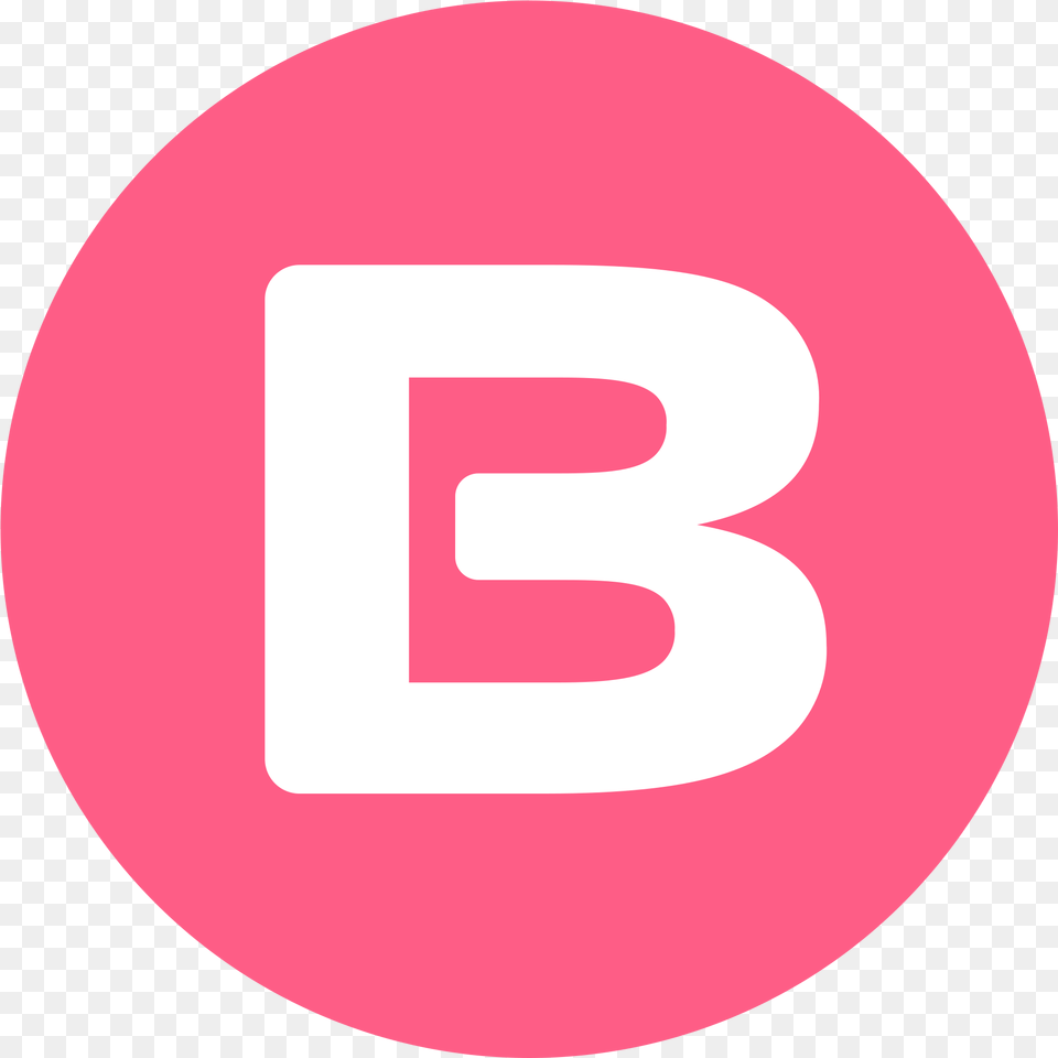 Bread Logo Fb Icon Pink, Disk Free Png