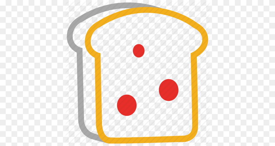 Bread Piece Bread Slice Bread Toast Slice Of Bread Icon, Game, Blackboard Free Transparent Png