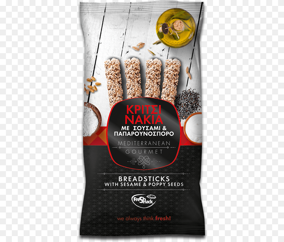 Breadsticks With Sesame And Poppy Seeds Pumpernickel, Advertisement, Poster, Food, Grain Png Image