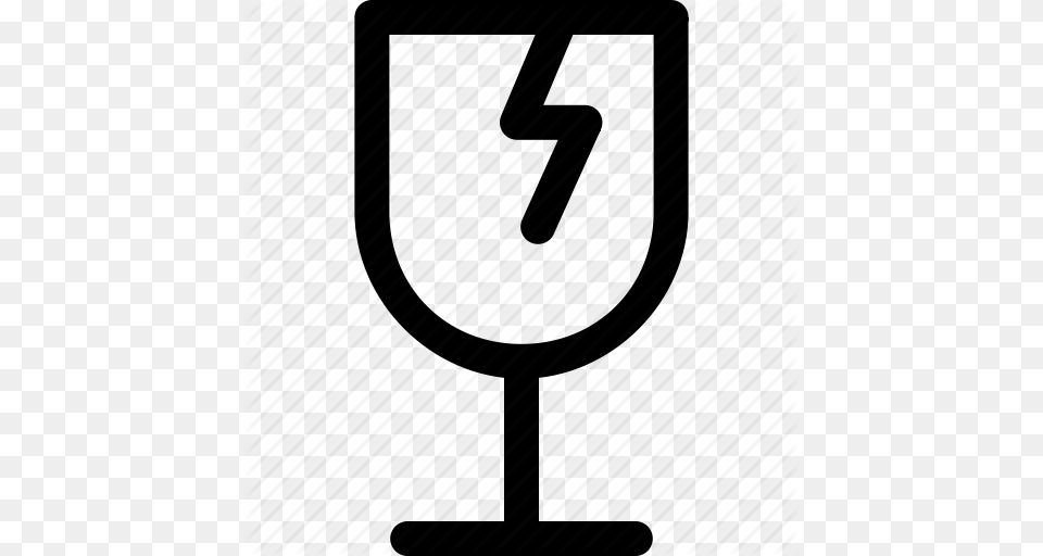 Break Broken Cargo Cup Glass Icon Icon, Goblet, Alcohol, Beverage, Liquor Png Image