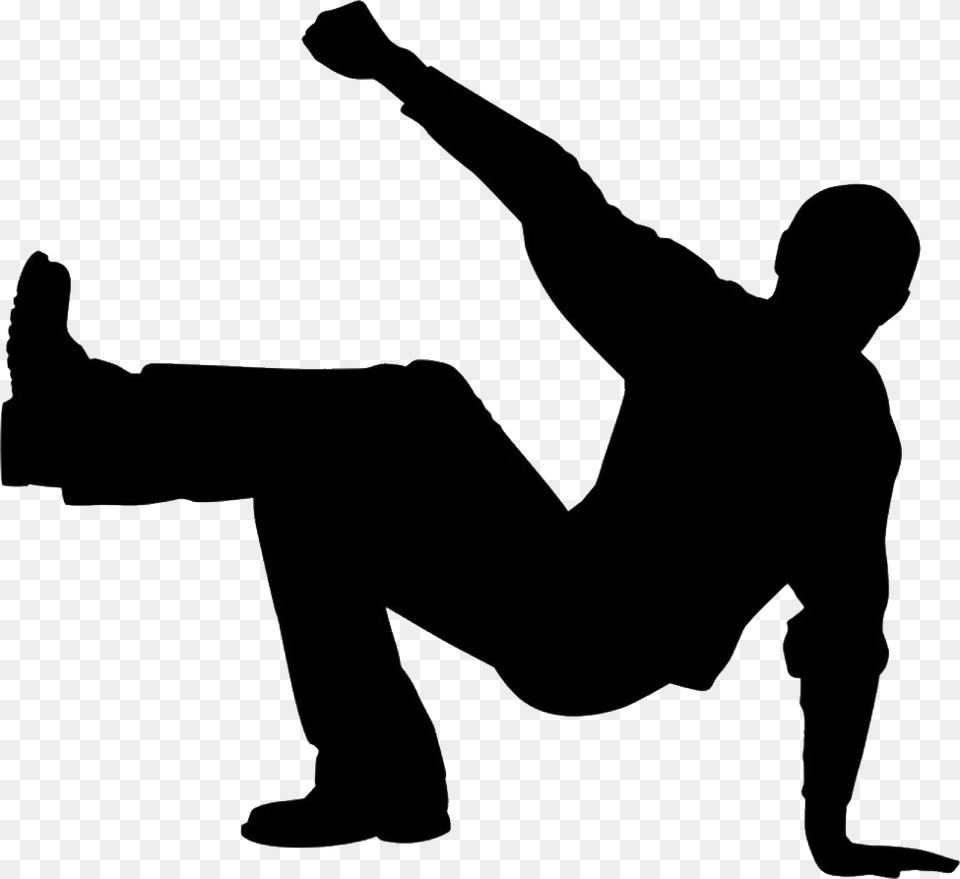 Break Dance Hip Hop Dancing Silhouette Break Dancing, Adult, Male, Man, Person Free Png