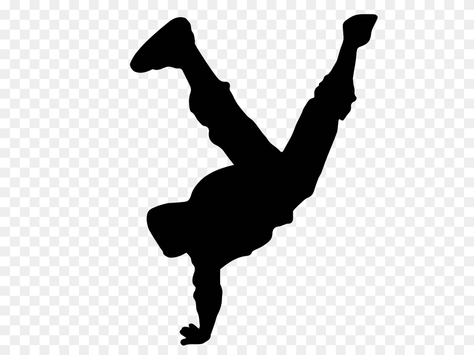 Break Dancer, Silhouette, Dancing, Leisure Activities, Person Png