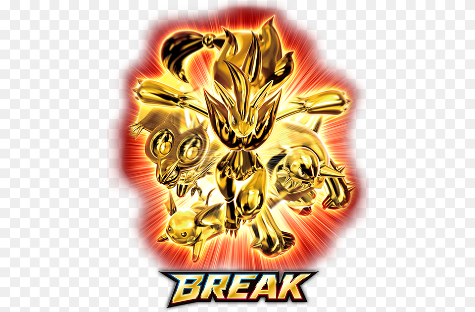 Break Evolution Comes To The Pokmon Tcg Pokemon Mega Zoroark Evolution, Emblem, Symbol, Chandelier, Lamp Free Transparent Png