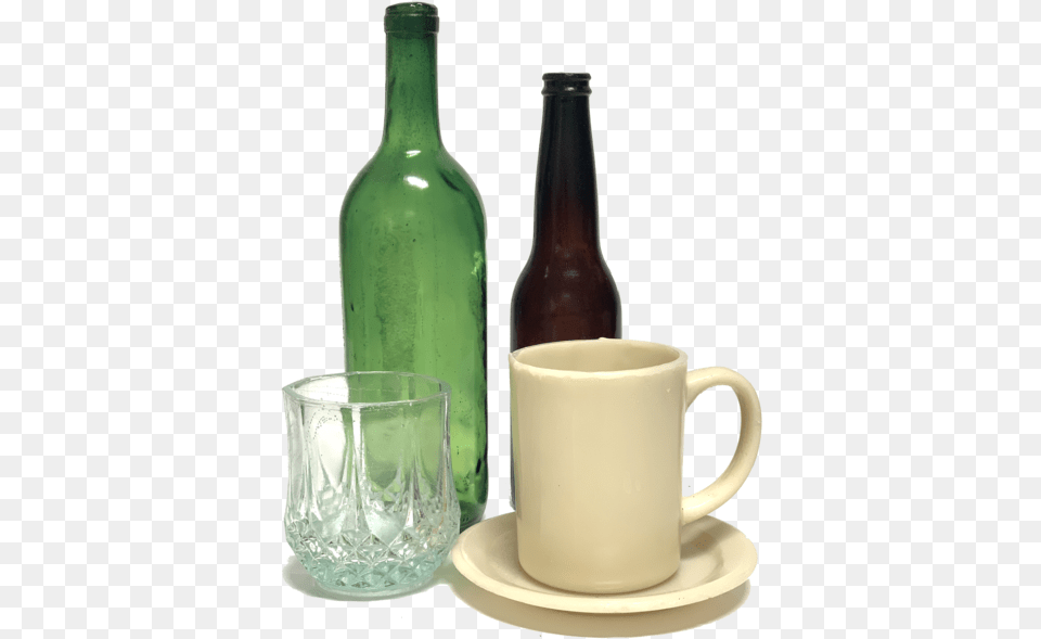 Breakaway Glass And Ceramic Breakaway Props, Alcohol, Beer, Beverage, Bottle Free Transparent Png