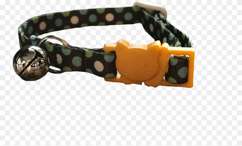 Breakaway Polka Dots Cat Collar Gold Strap, Accessories, Toy Png Image