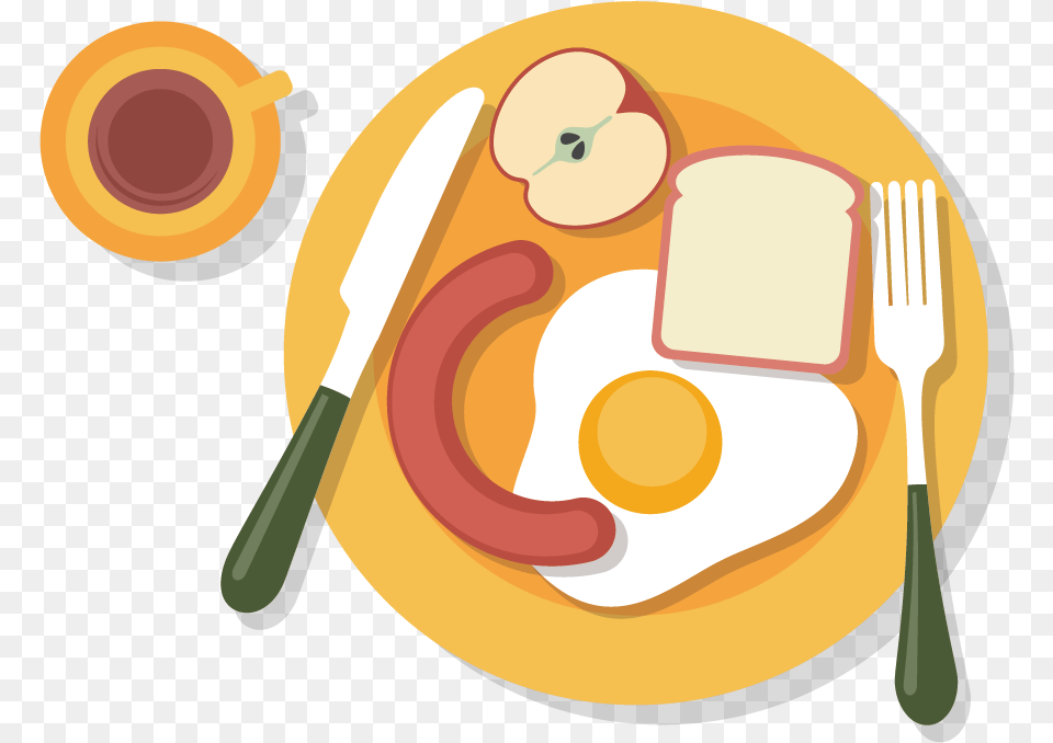 Breakfast Brunch Food Nutrition Breakfast Clipart, Cutlery, Fork Free Transparent Png